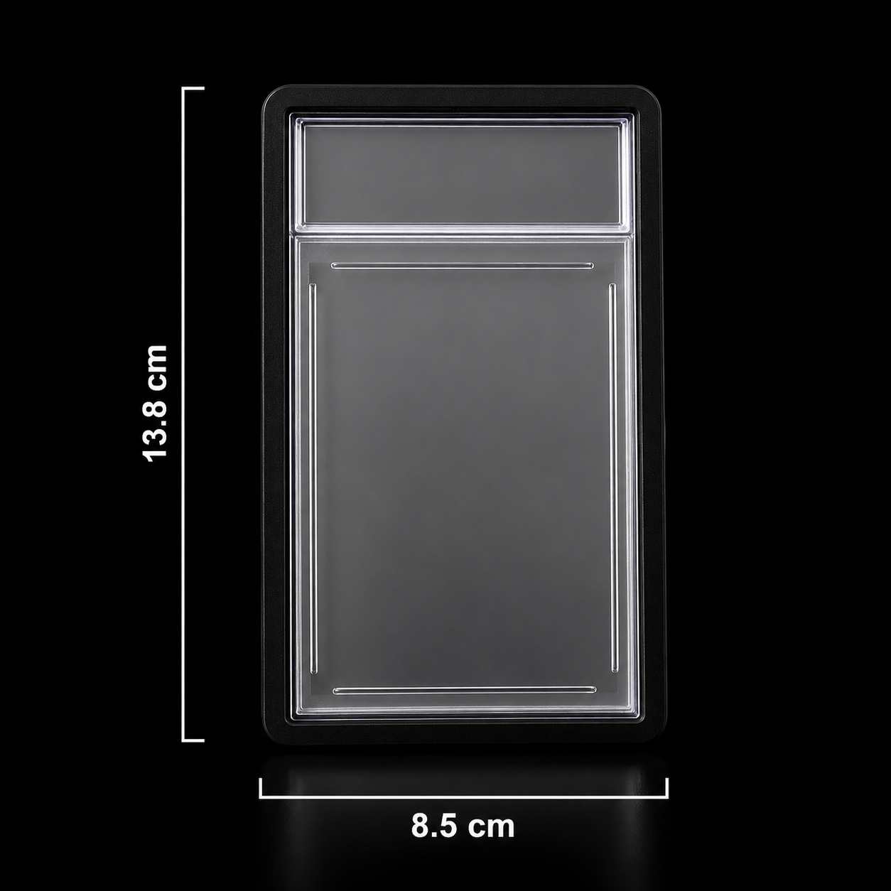 Black silicone rubber slab protector for PSA BGS CGC graded Pokemon cards - Acrylior Greece