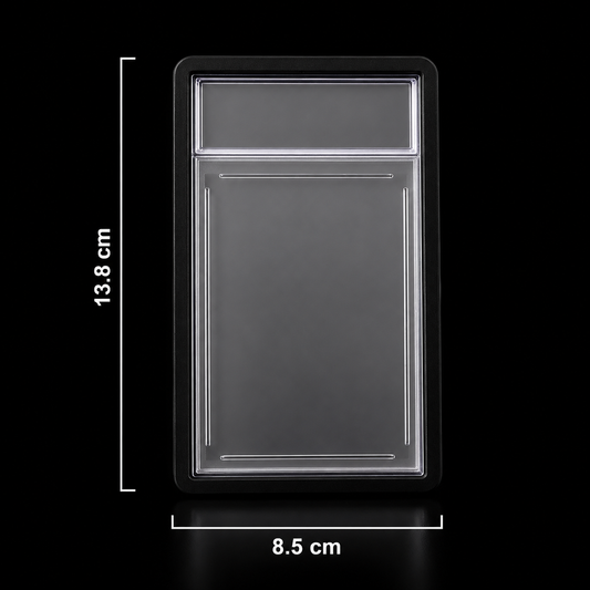 Black silicone rubber slab protector for PSA BGS CGC graded Pokemon cards - Acrylior Greece