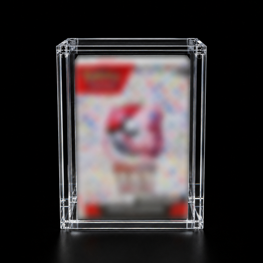 Acrylic magnetic display case for Pokemon Booster Bundle - Acrylior Greece
