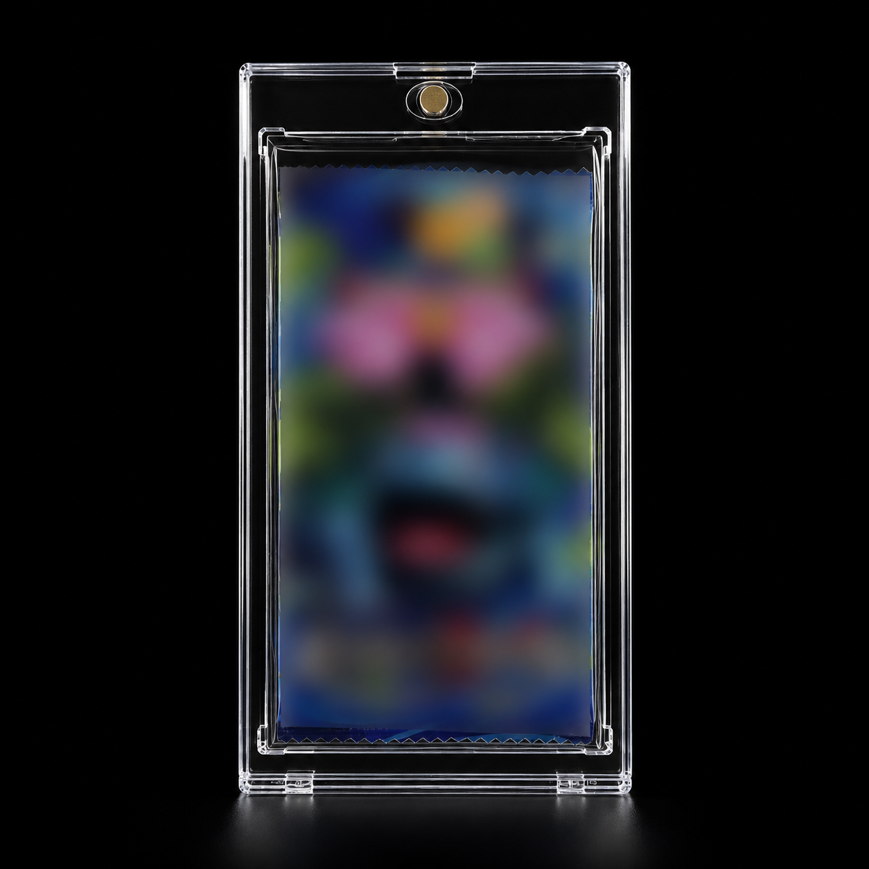 Clear plastic display case for Pokemon Booster Pack clip closure - Acrylior Greece
