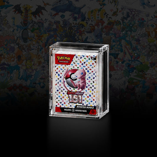Acrylic magnetic display case for Pokemon Booster Bundle - Acrylior Greece