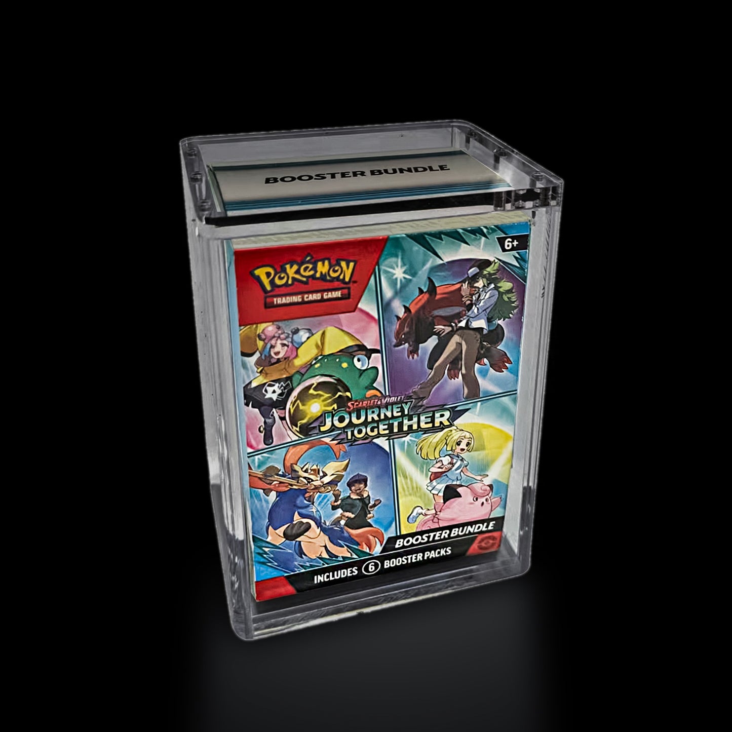 Acrylic magnetic display case for Pokemon Booster Bundle - Acrylior Greece
